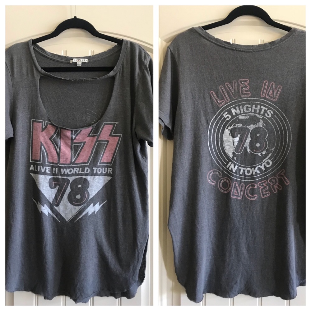 Kiss alive II world tour 78 tee